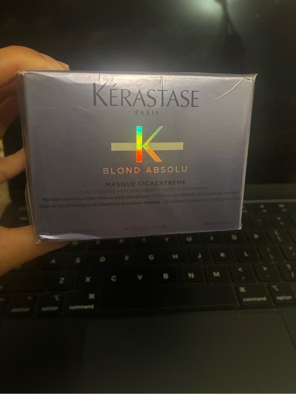 L'Oreal Kérastase Blond Absolu Masque - Lavender Packaging